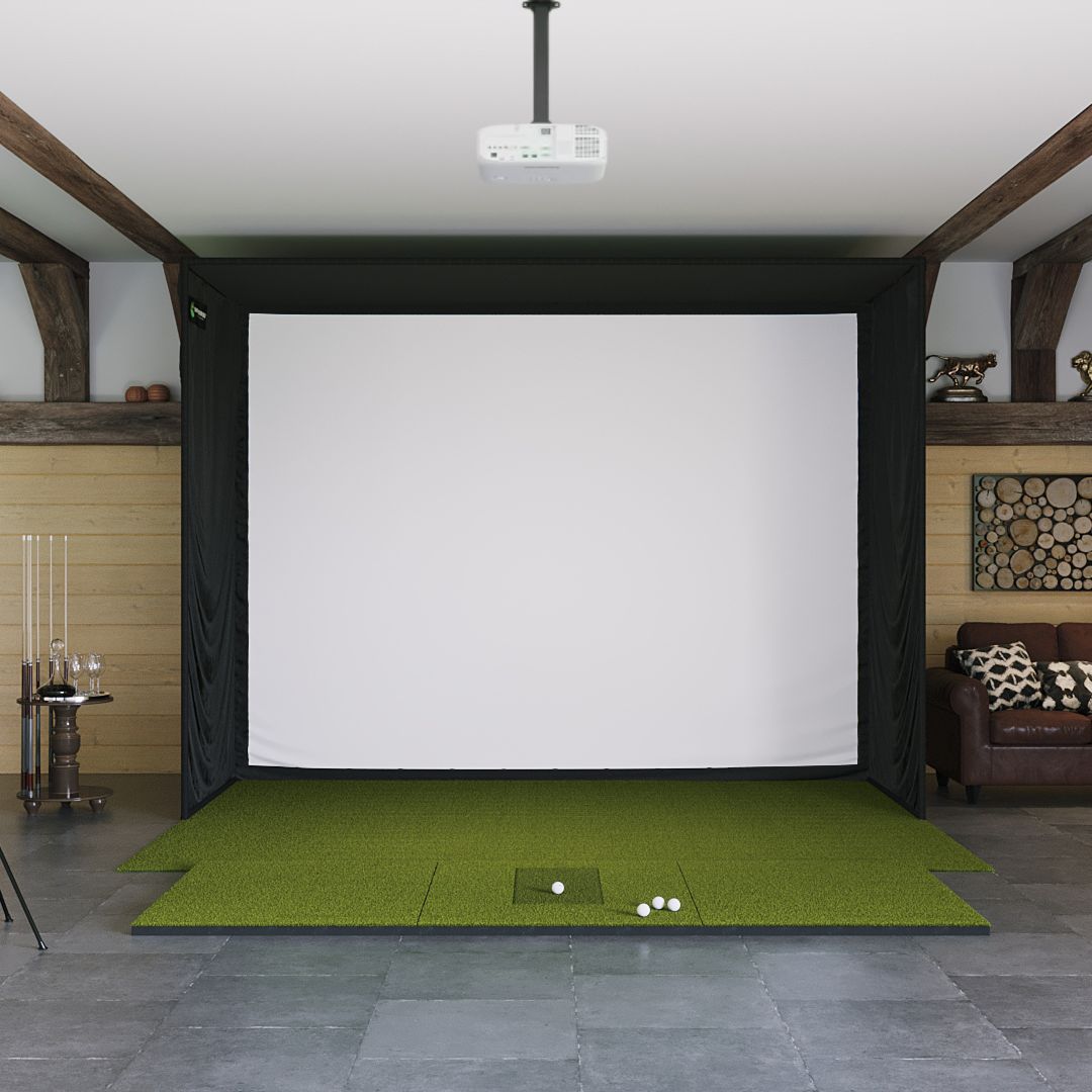 Shop Indoor Golf SIG12 Golf Simulator Studio - Complete Package