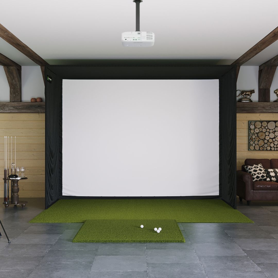 Shop Indoor Golf SIG12 Golf Simulator Studio - Complete Package