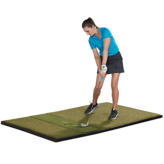 Shop Indoor Golf Fiberbuilt 4' x 7' Single Sided Studio Golf Mat