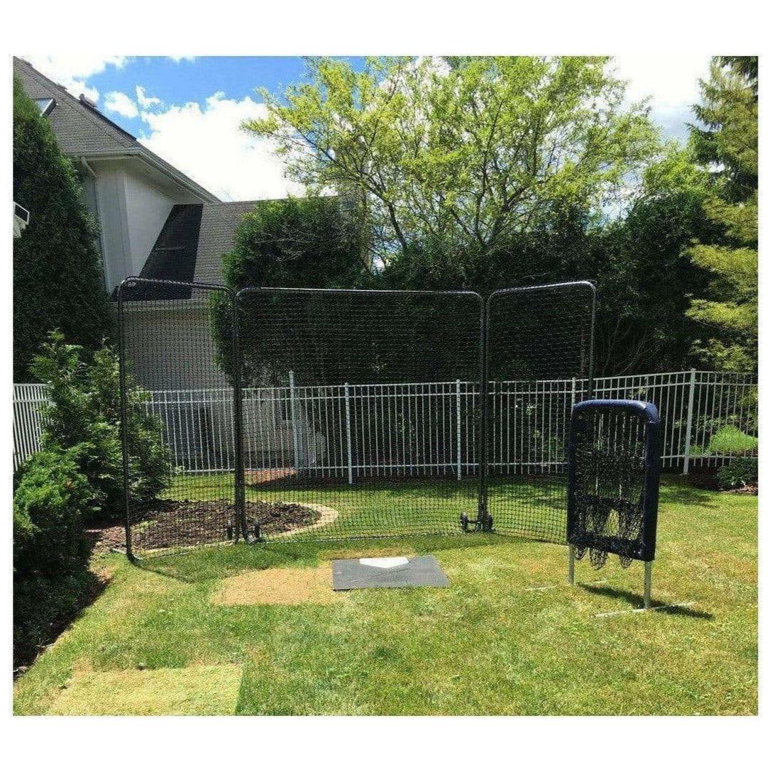 Trigon 8" x 16" ProCage Tri-Fold Protective Screen w/ Wheels BTRIFLD