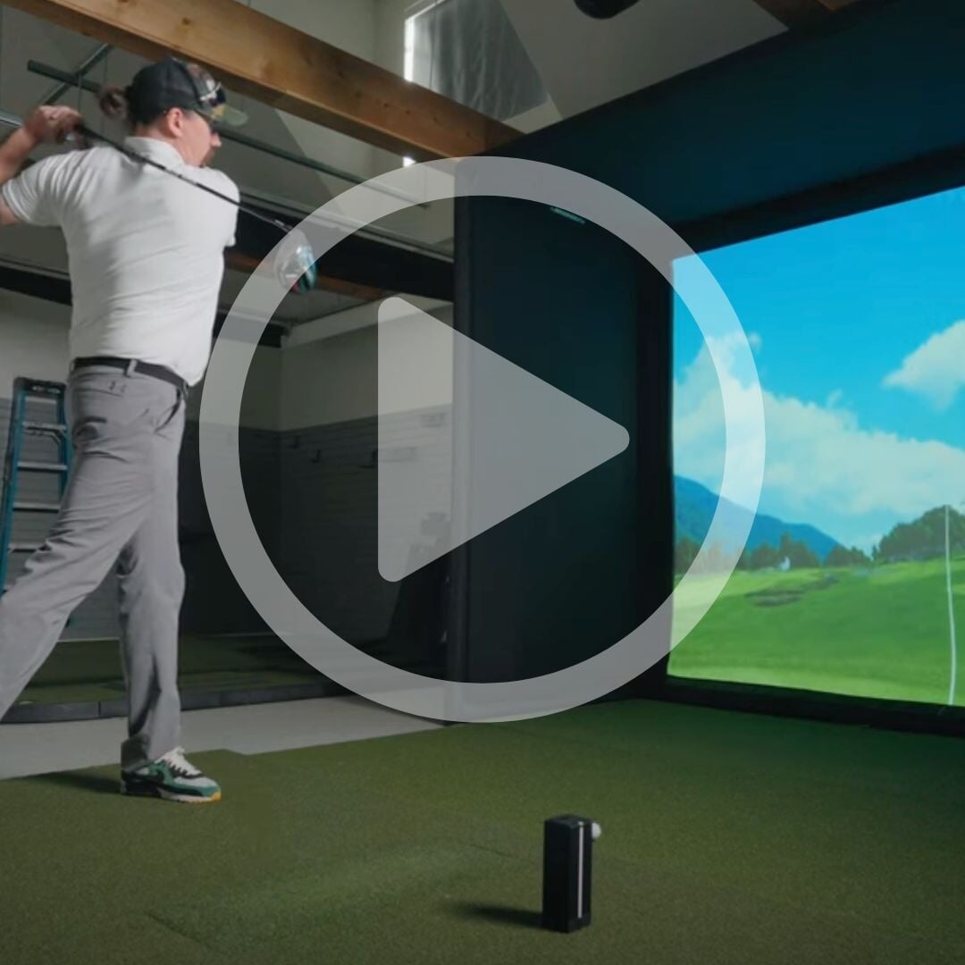 Shop Indoor Golf Square Golf SIG8 Golf Simulator Package
