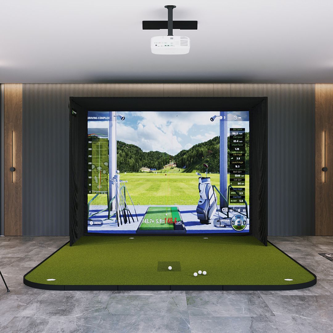Shop Indoor Golf Uneekor QED SIG10 Golf Simulator