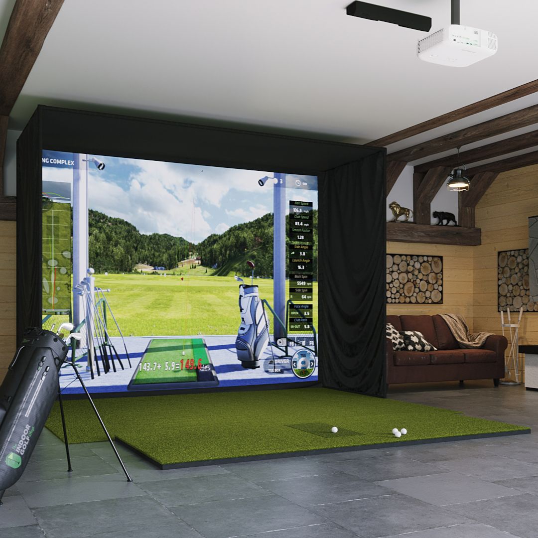 Shop Indoor Golf Uneekor QED SIG12 Golf Simulator