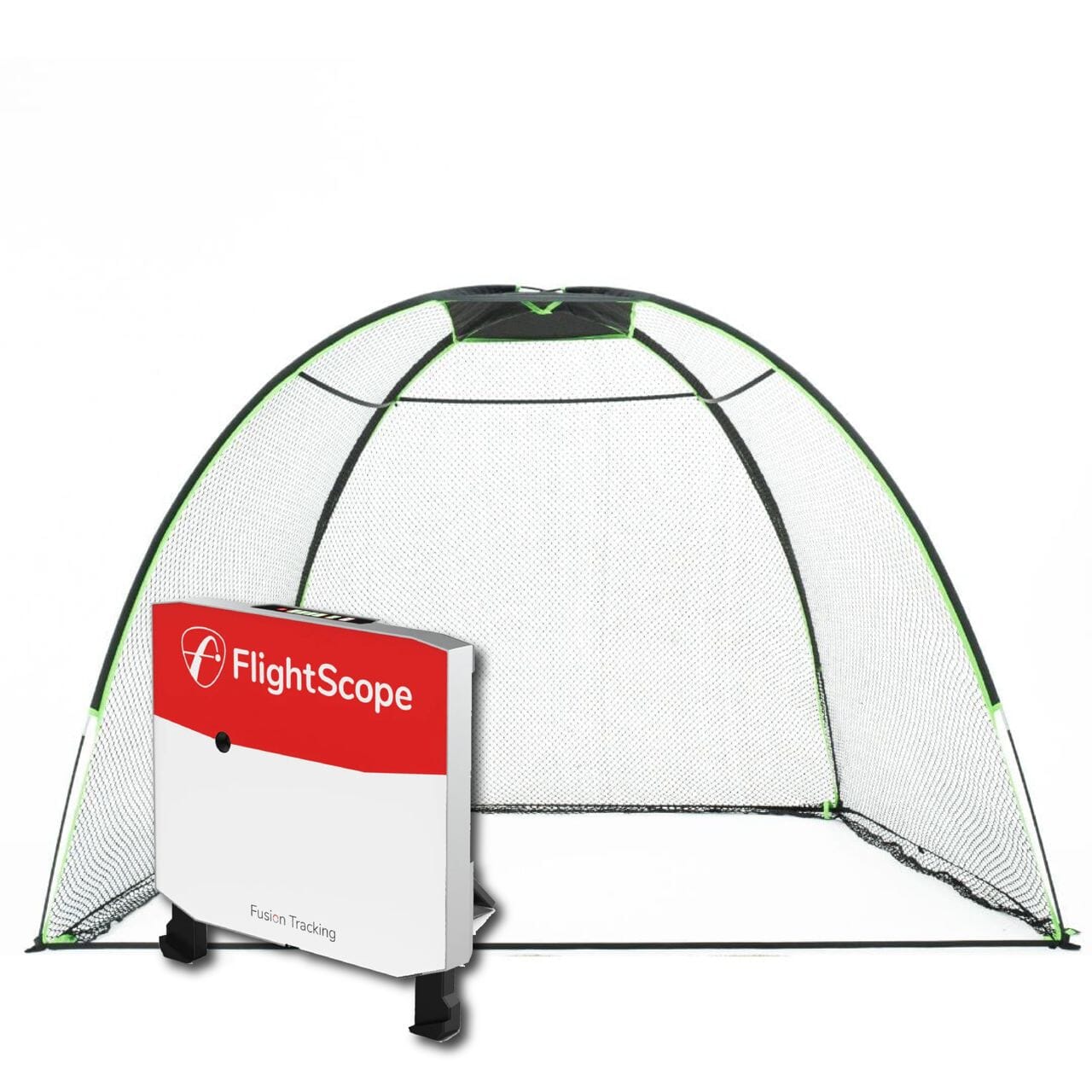 Shop Indoor Golf Flightscope X3 Golf Net Practice Bundle