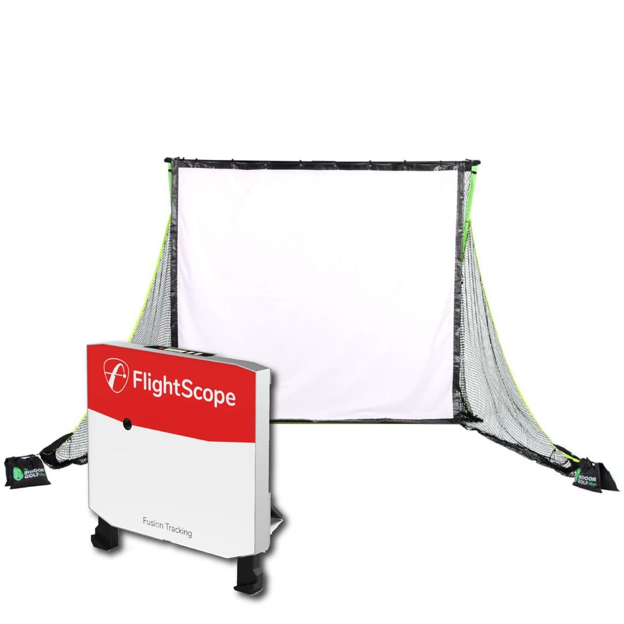 Shop Indoor Golf Flightscope X3 Golf Net Practice Bundle